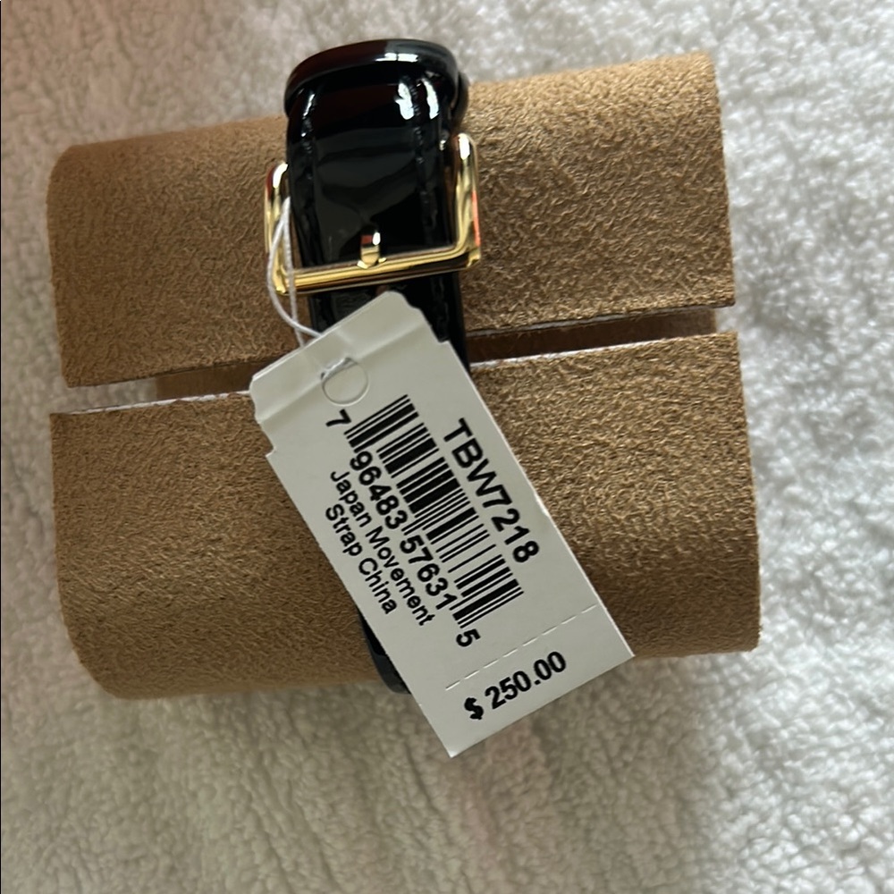 NIB Tory Burch Black and Gold Women's Watch - Picture 3 of 9